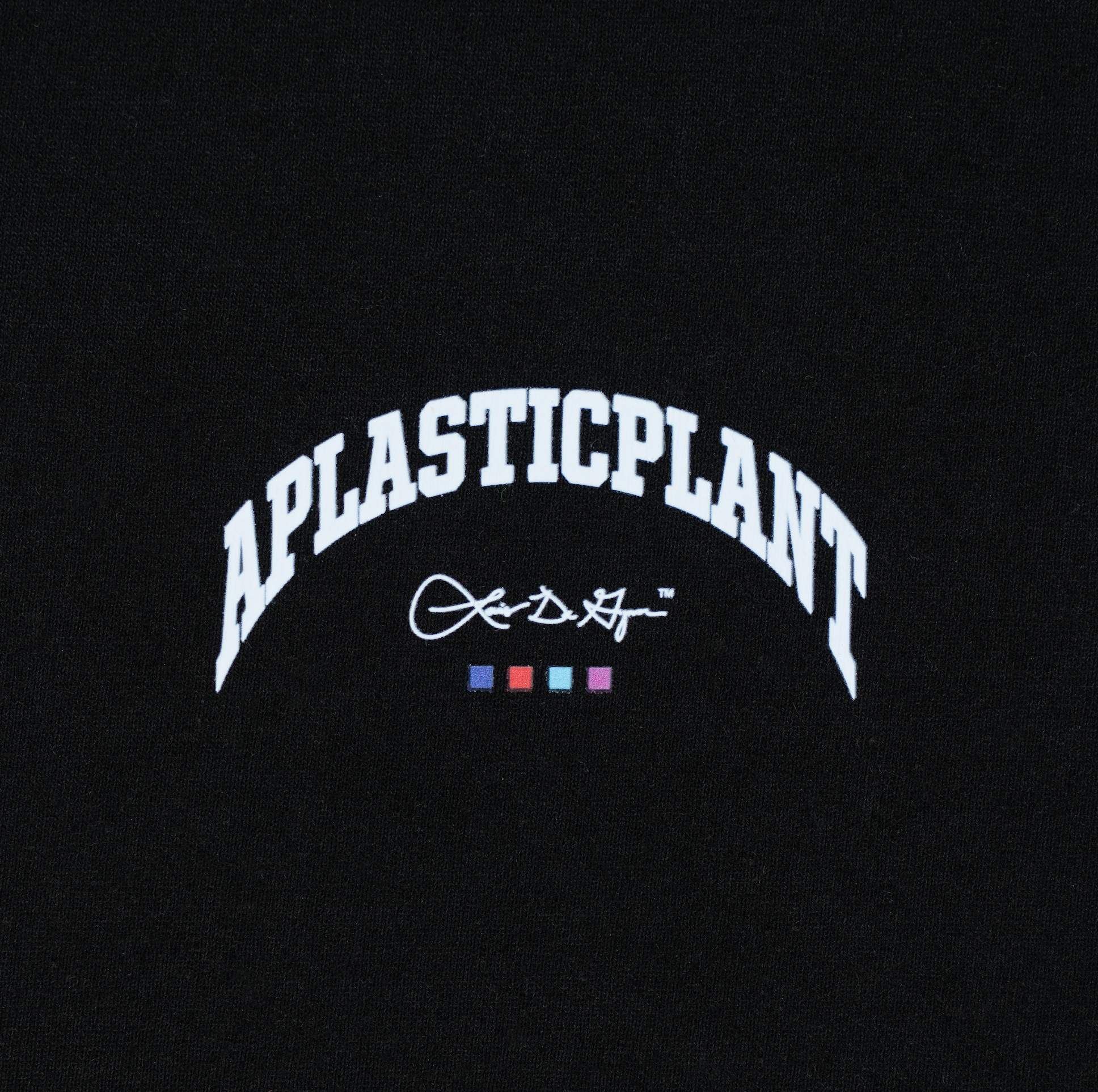 glitch gardener tee (black)