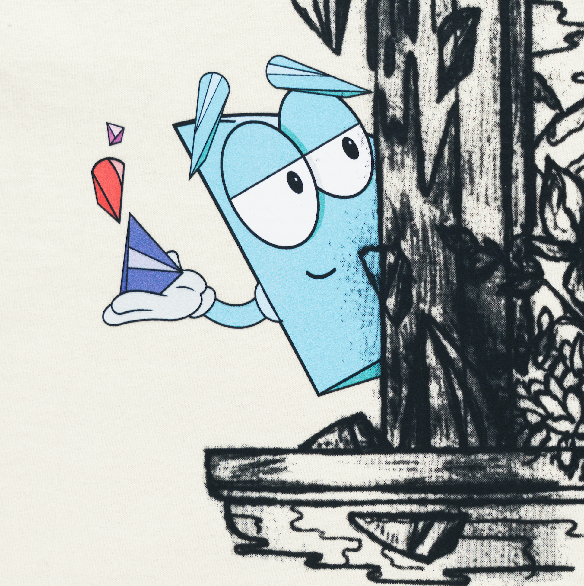 window of imagination tee (cream)