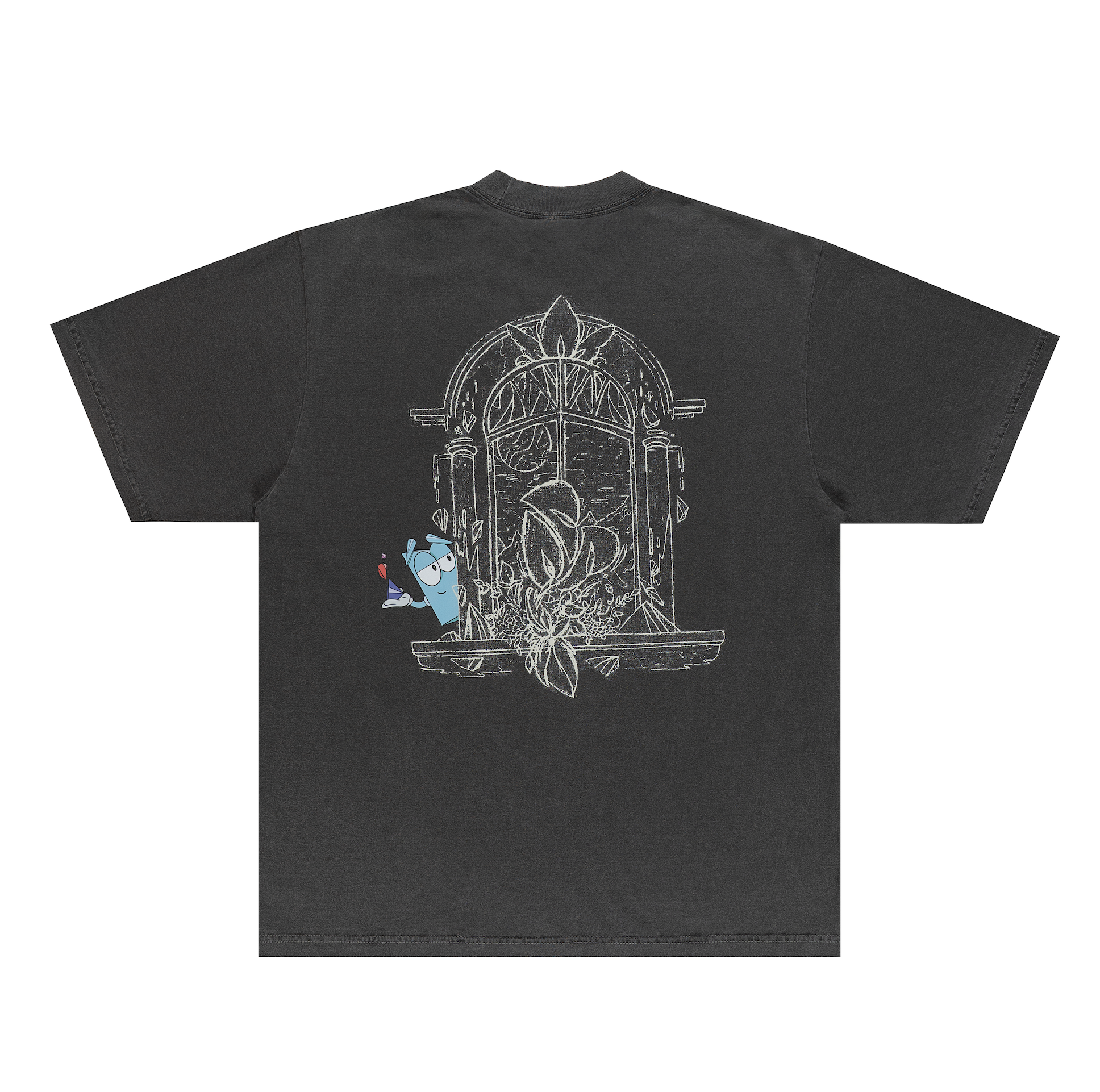 window of imagination tee (vintage black)