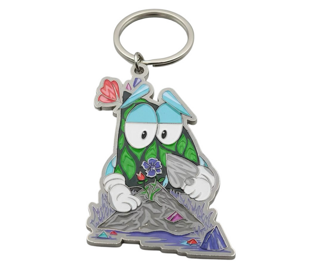 disruptie plant mask keychain